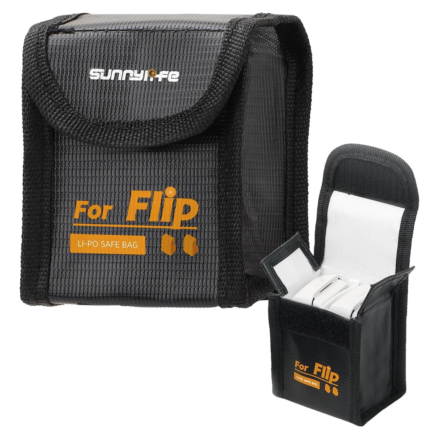 Bolsa segura para baterías DJI Flip - Mediana (2 baterías)
