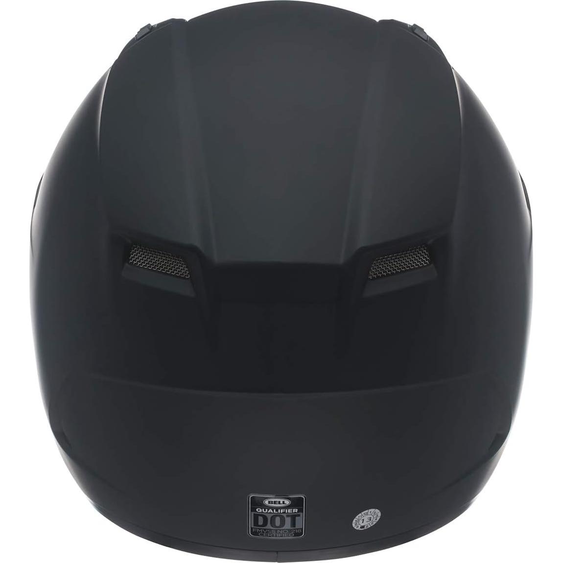Casco de motocicleta Bell Qualifier Negro mate X-Small
