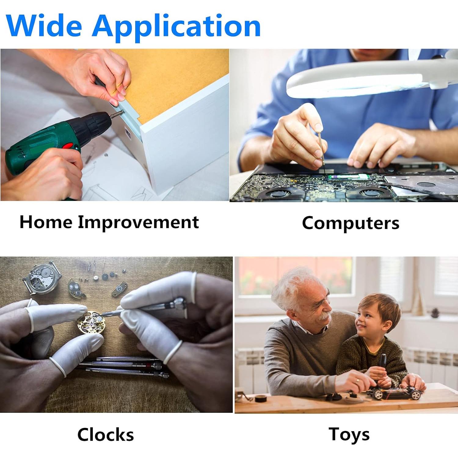 Kit de Tornillos para Laptop 720 Piezas Meiduolai M1.4 M1.7 M2 M2.5 M3