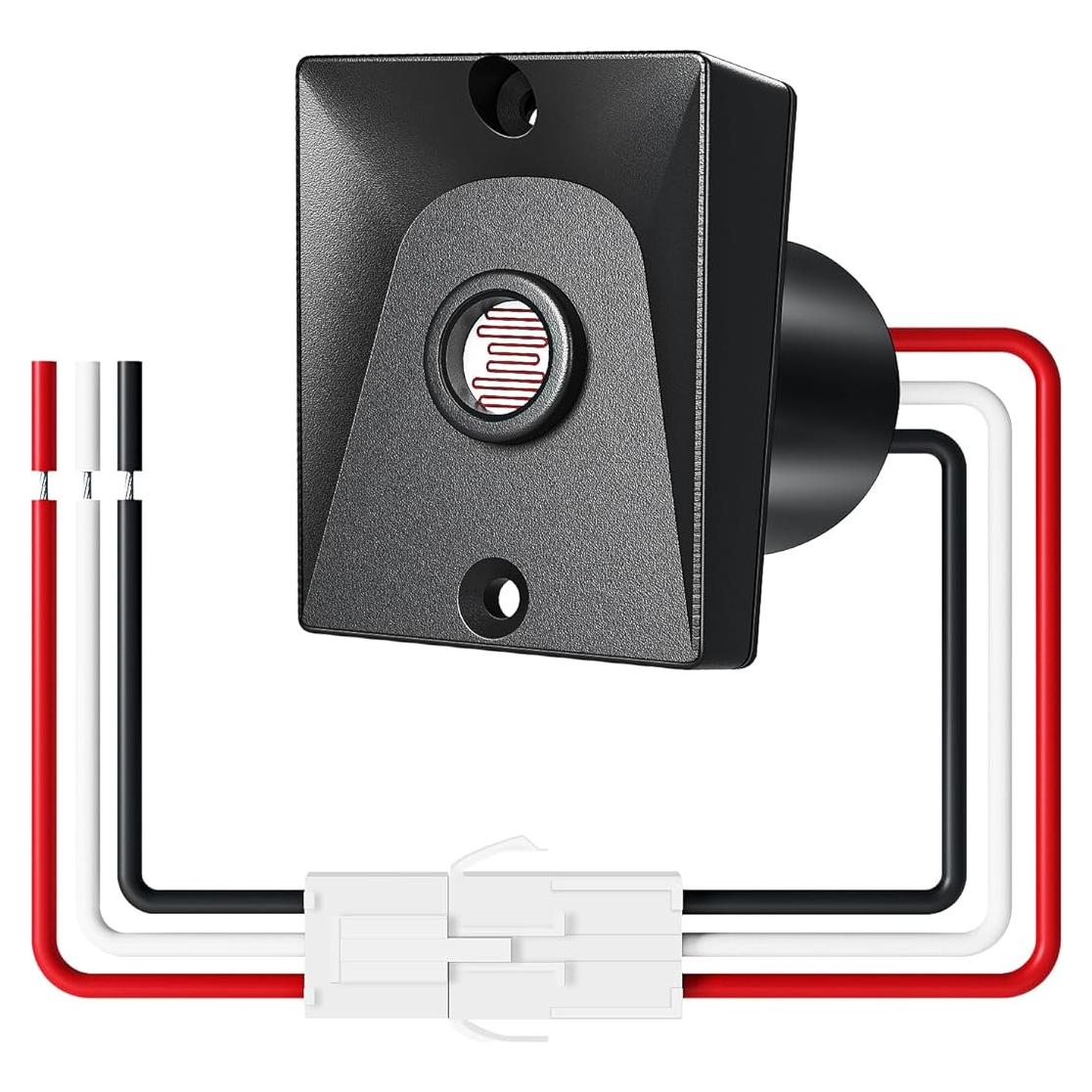 Sensor Fotoeléctrico EDISHINE para Luz de Poste Exterior 120V