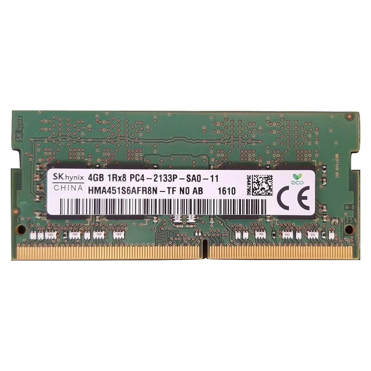 Memoria RAM 4GB DDR4 Hynix 2133MHz 1.2V SODIMM
