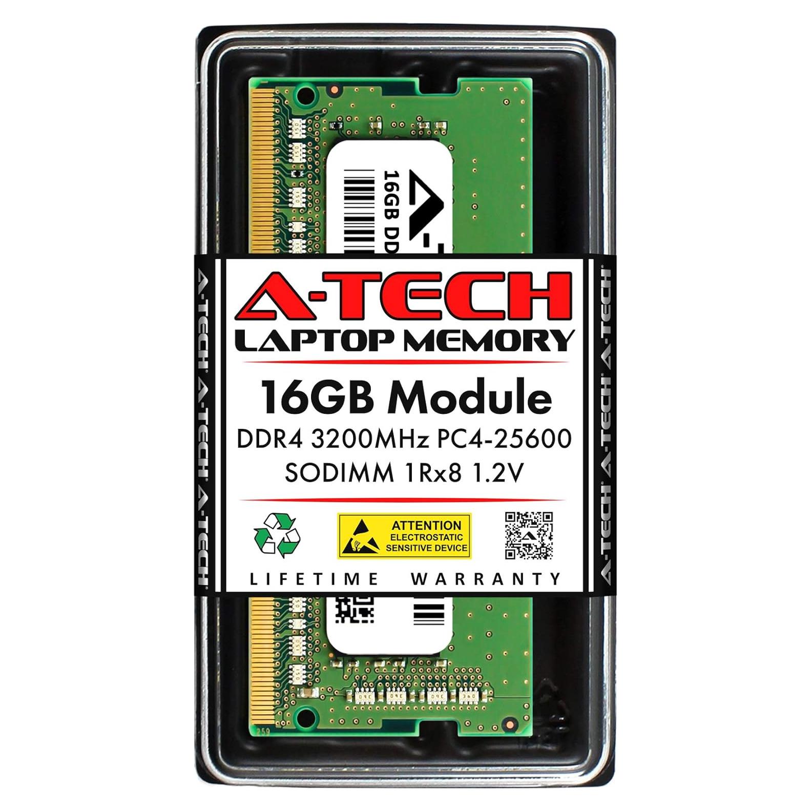 Memoria RAM A-Tech 16GB DDR4 3200MHz SO-DIMM 1.2V