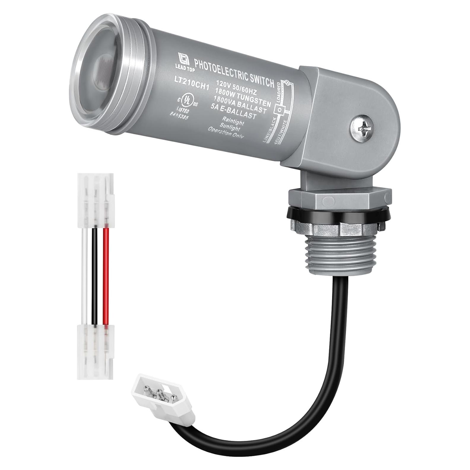 Sensor de Luz DEWENWILS Fotocélula 120V AC Impermeable