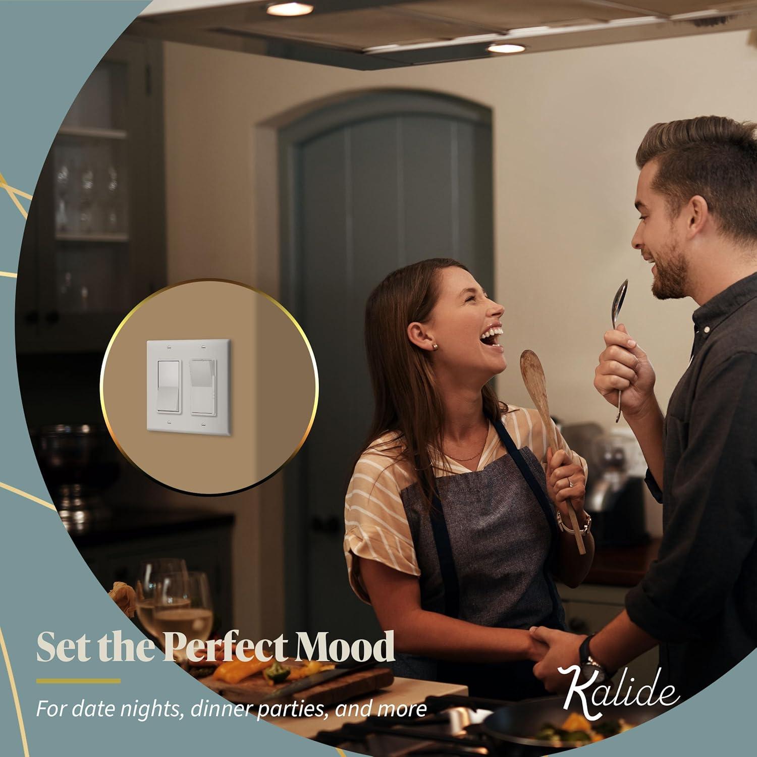 Interruptor Regulador de Luz LED Kalide Top Greener 300W Blanco