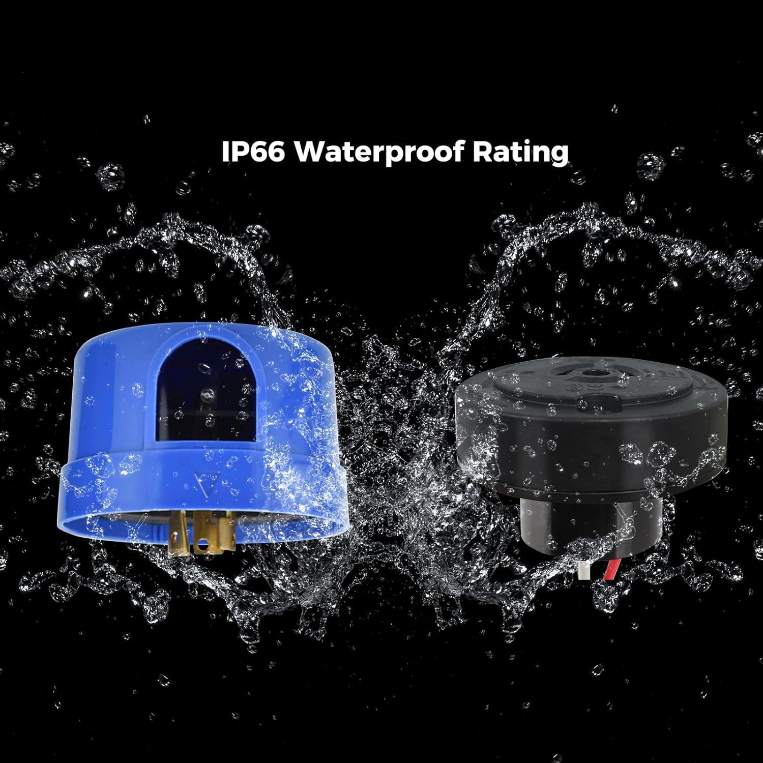 Sensor de Fotocélula AIKVSXER OJ-M715-B IP66 con Base