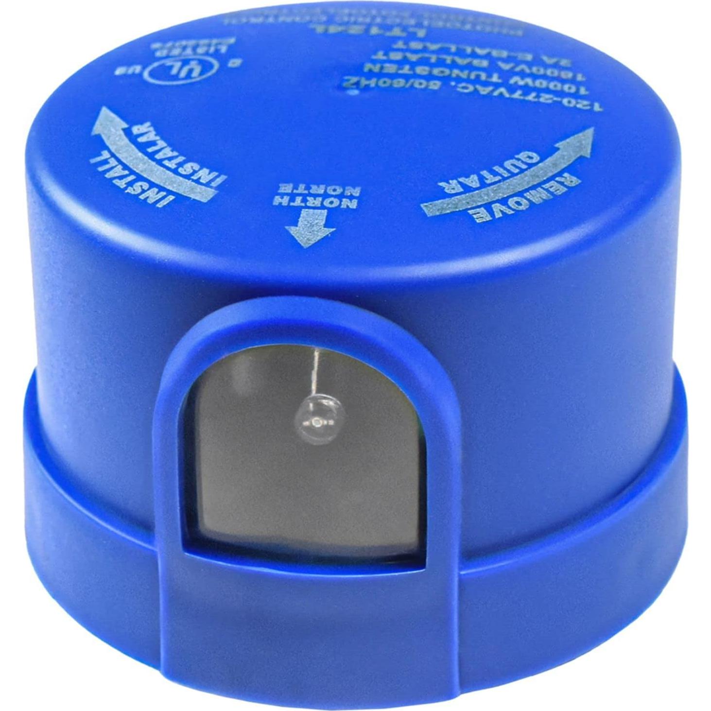 Sensor de Fotocélula HQRP con Receptáculo para Exterior