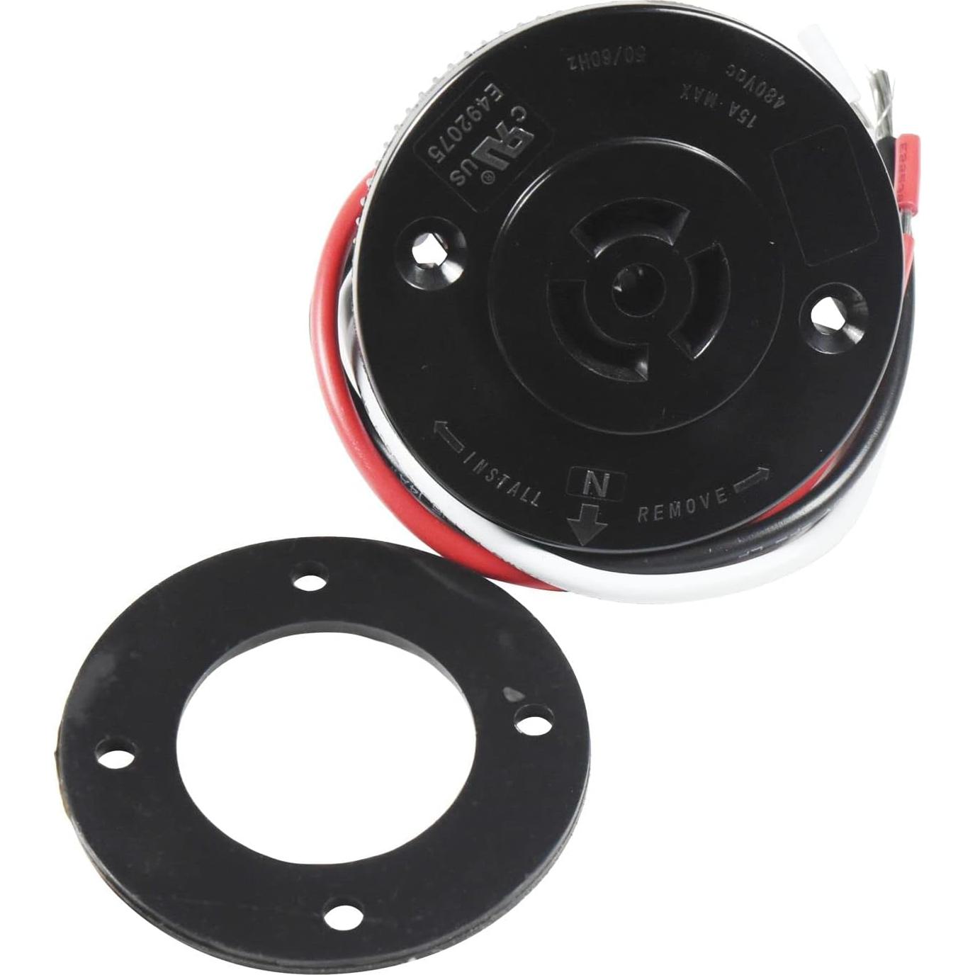 Sensor de Fotocélula HQRP con Receptáculo para Exterior