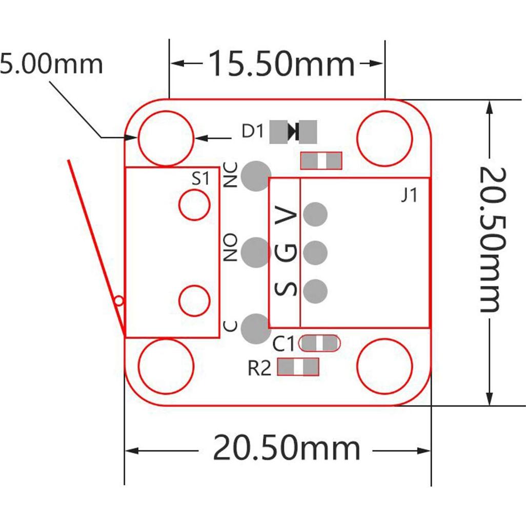 3 Piezas Interruptor Mecánico DEVMO para Impresora 3D 1m