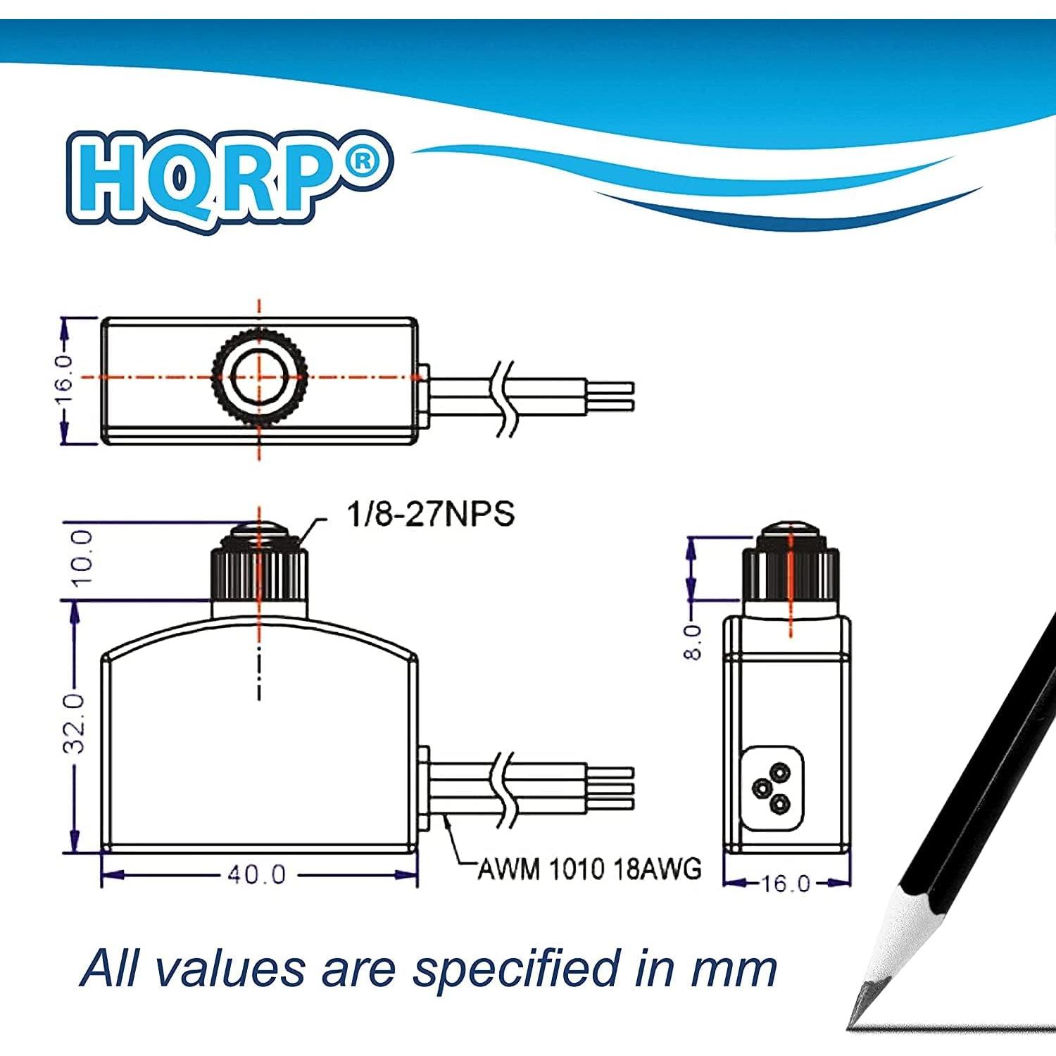Sensor de Fotocélula HQRP Interruptor Luz LED 120V IP65