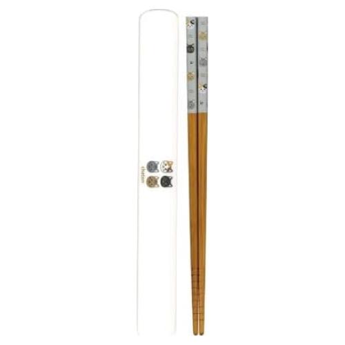 Palillos Japoneses de Bambú JapanBargain 22.23 cm con Estuche