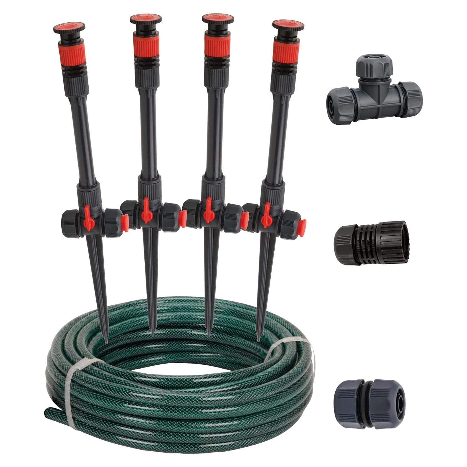 Eden Sistema de Riego 98063 con Aspersores Ajustables