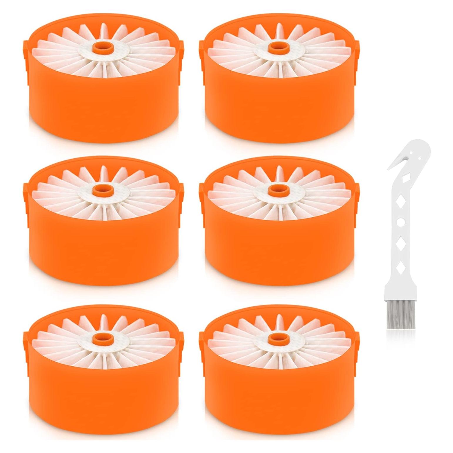 Filtro Reemplazo para Aspiradora Black & Decker BSV2020, 6 Pzs