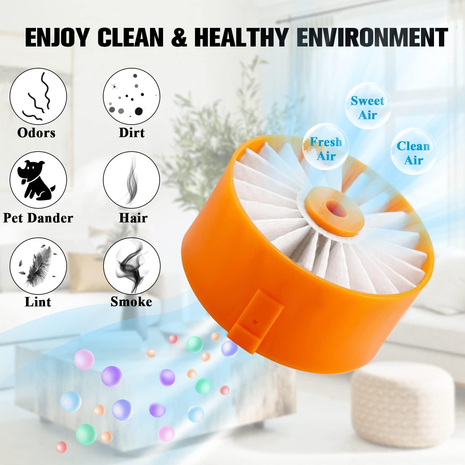 Filtro Reemplazo para Aspiradora Black & Decker BSV2020, 6 Pzs