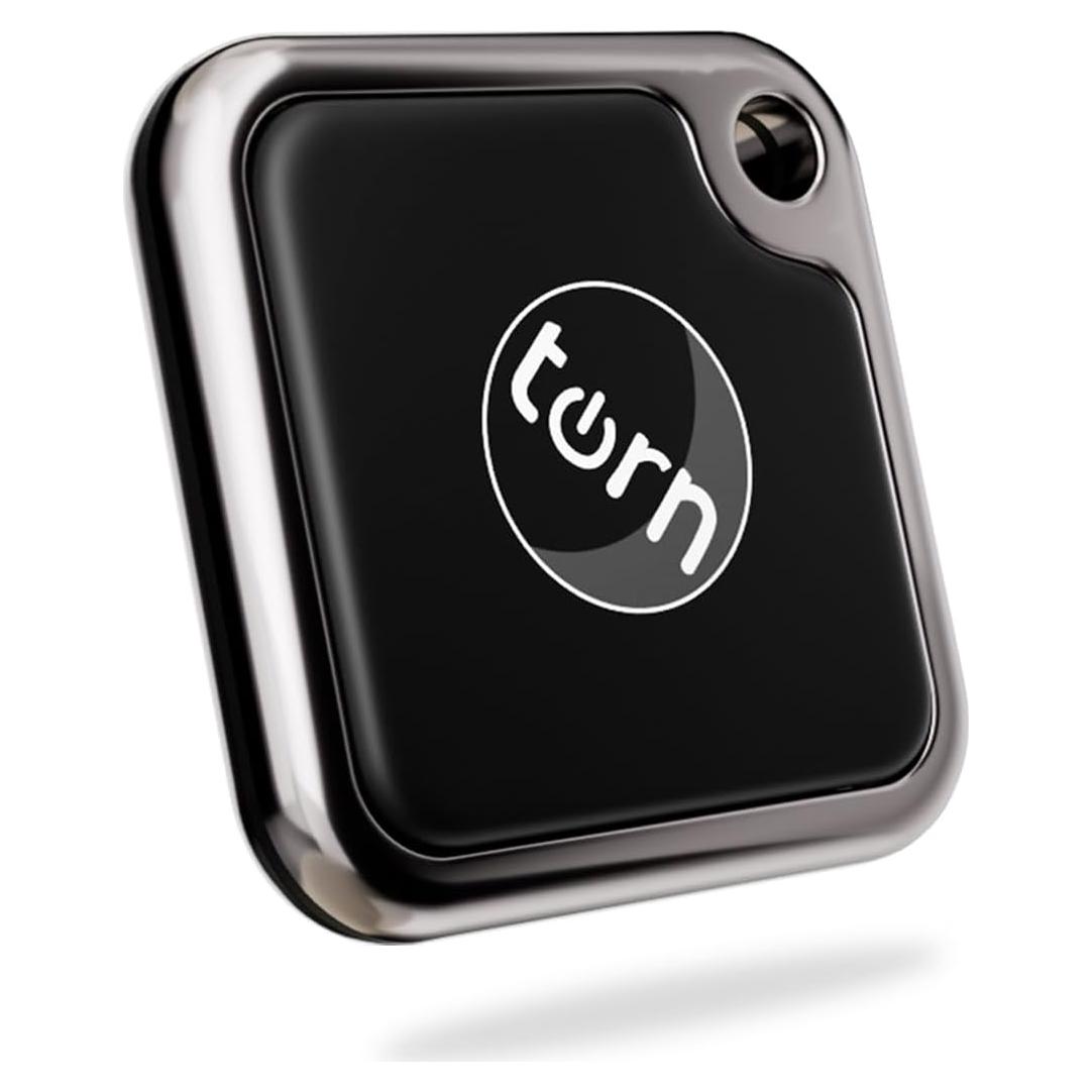 Etiqueta de rastreo GPS SMART CC para Apple Find My - Negro