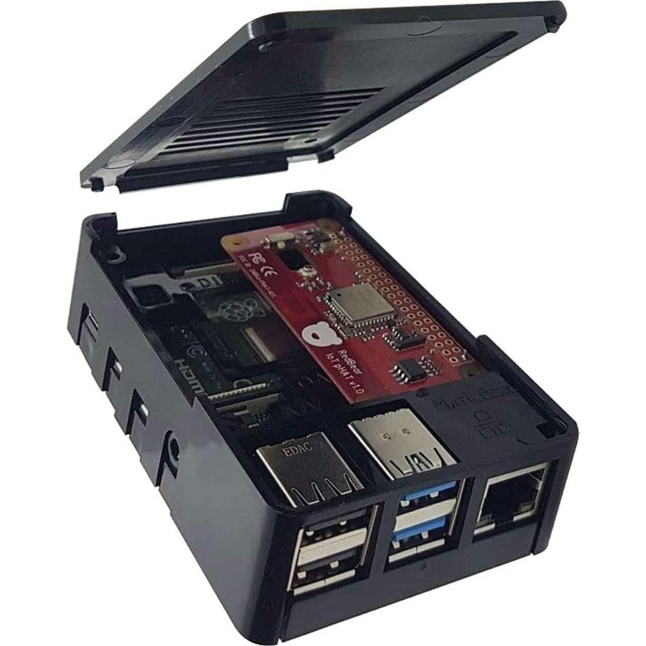 Caja MaticBox4 para Raspberry Pi 4 - Apilable y Montable