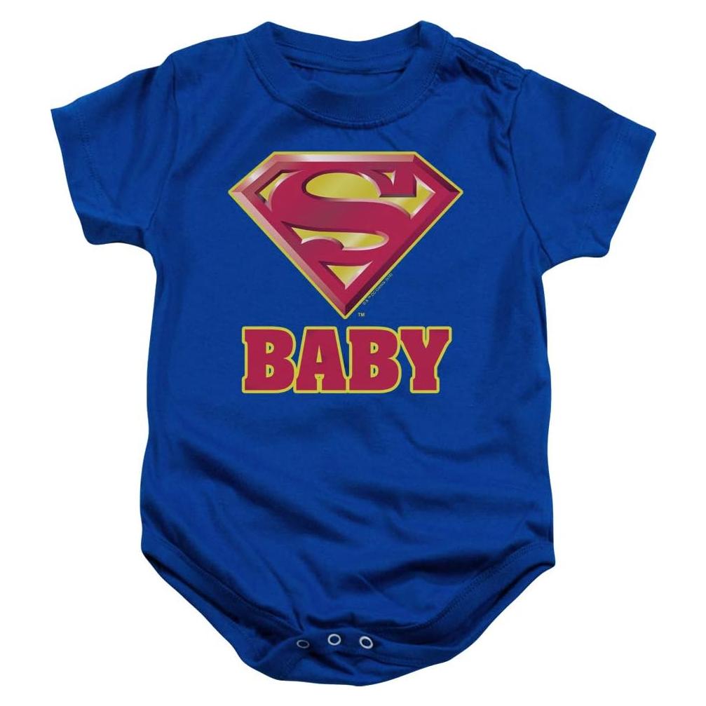Body Unisex para Bebés Superman 100% Algodón 6 Meses
