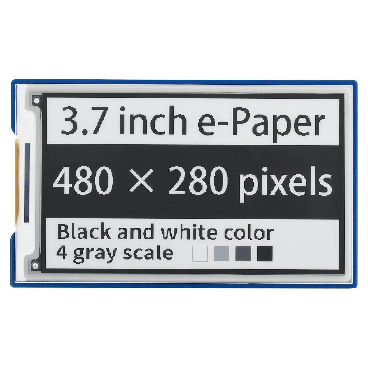 Pantalla E-Paper E-Ink 3.7" Waveshare 480x280 SPI