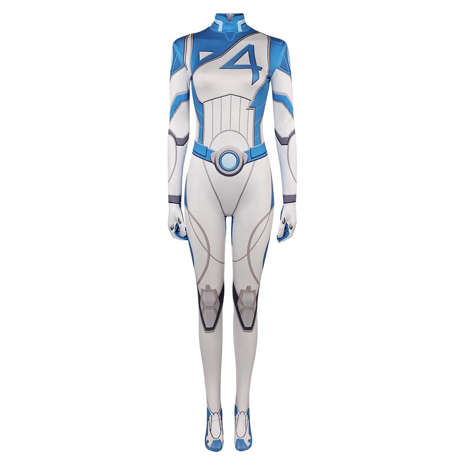 Disfraz Mujer Invisible Susan Storm Cosplay Halloween Adulto