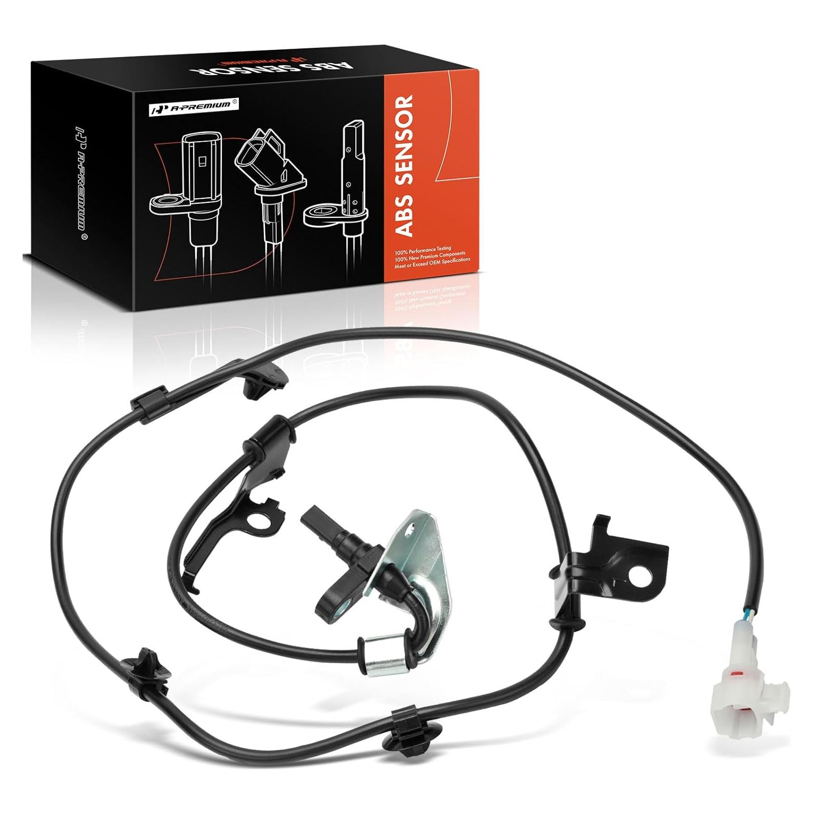 A-Premium ABS Wheel Speed Sensor Compatible with Toyota, Scion Models - Yaris 2009-2011, xD 2009-2014 - Front Left Driver Side, Replace# 8954352120, 8954352060