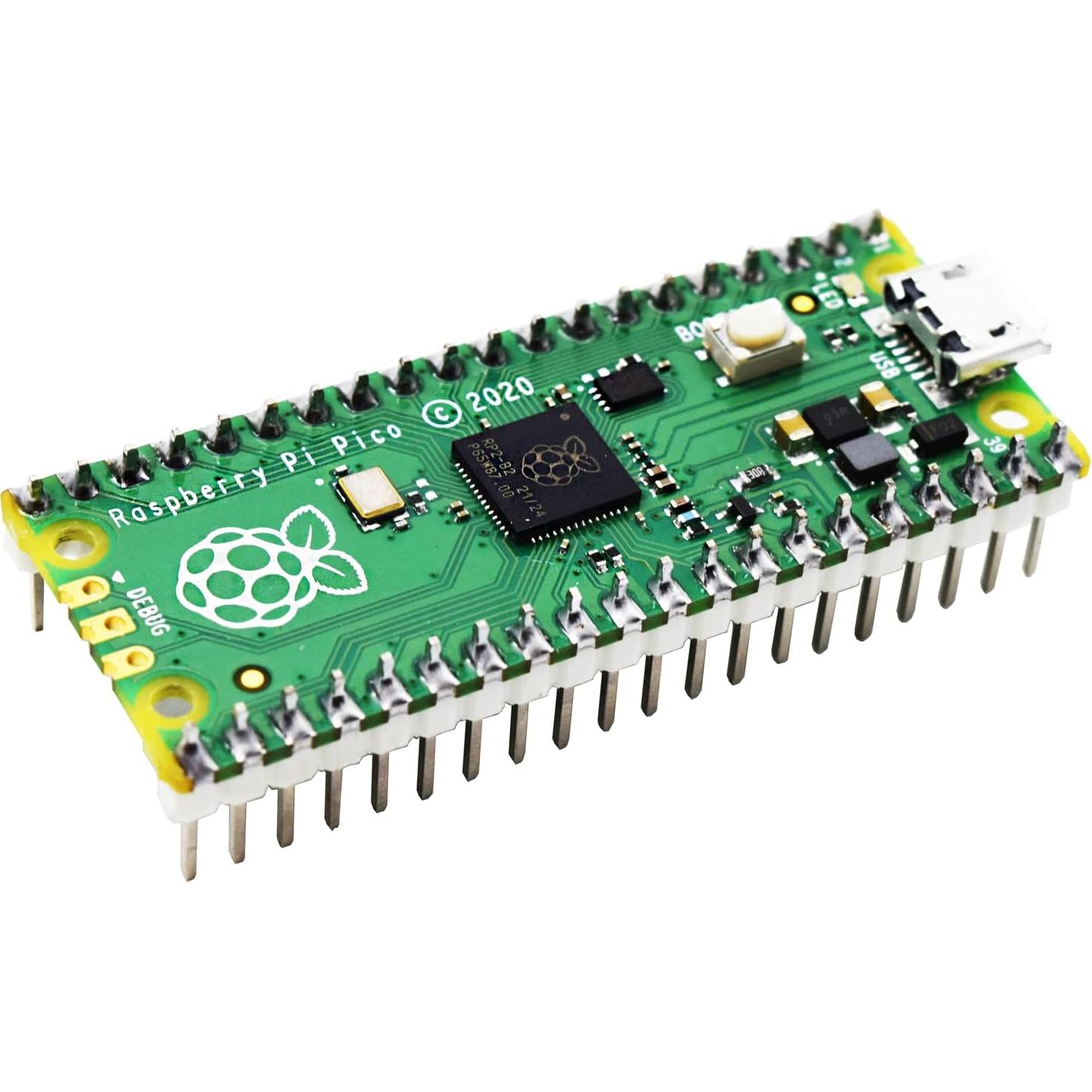 Kit de Inicio Raspberry Pi Pico Adeept con Protoboard y Cables