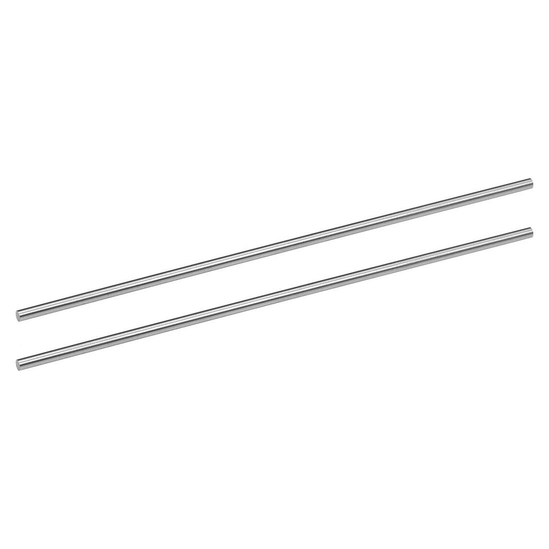 Barra de Acero Redonda HSS 3mm x 150mm uxcell - 2 Piezas