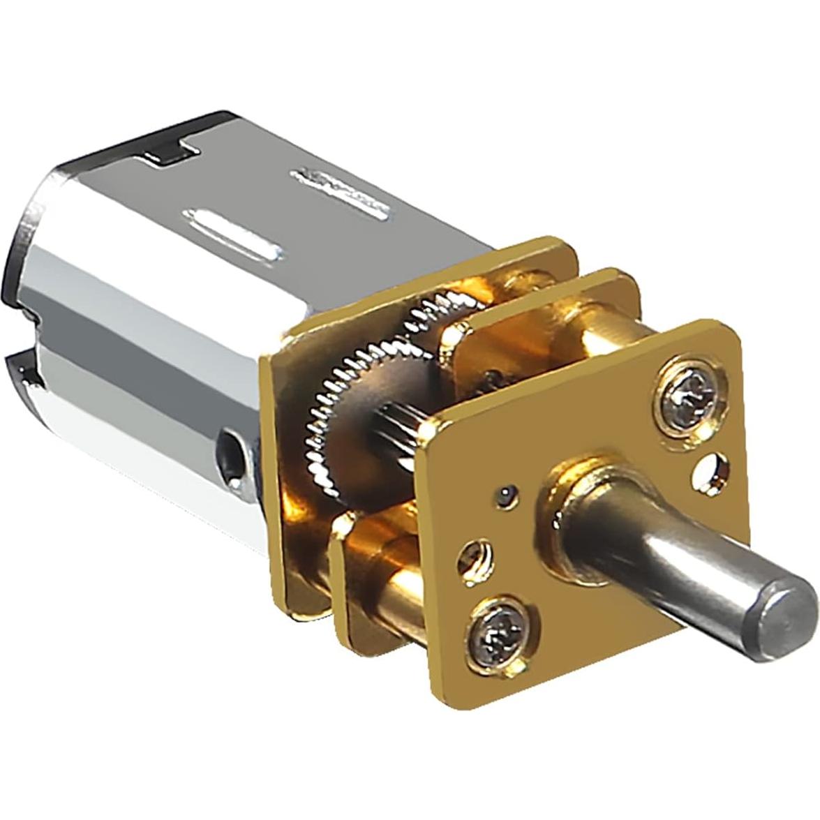 2 Piezas Motor de Reducción de Velocidad N20 DC 6V 30RPM