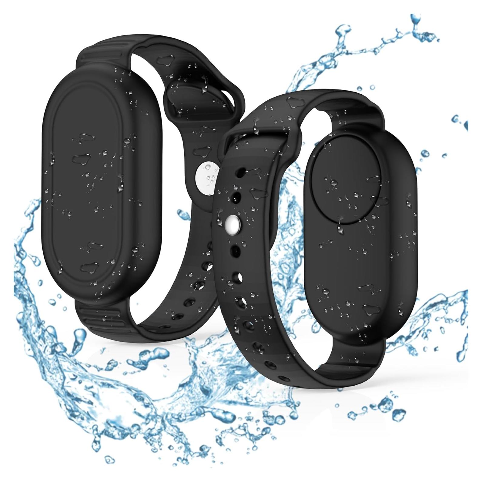 FGERWZ Pulsera Impermeable 2-Pack para Galaxy SmartTag2 Niños