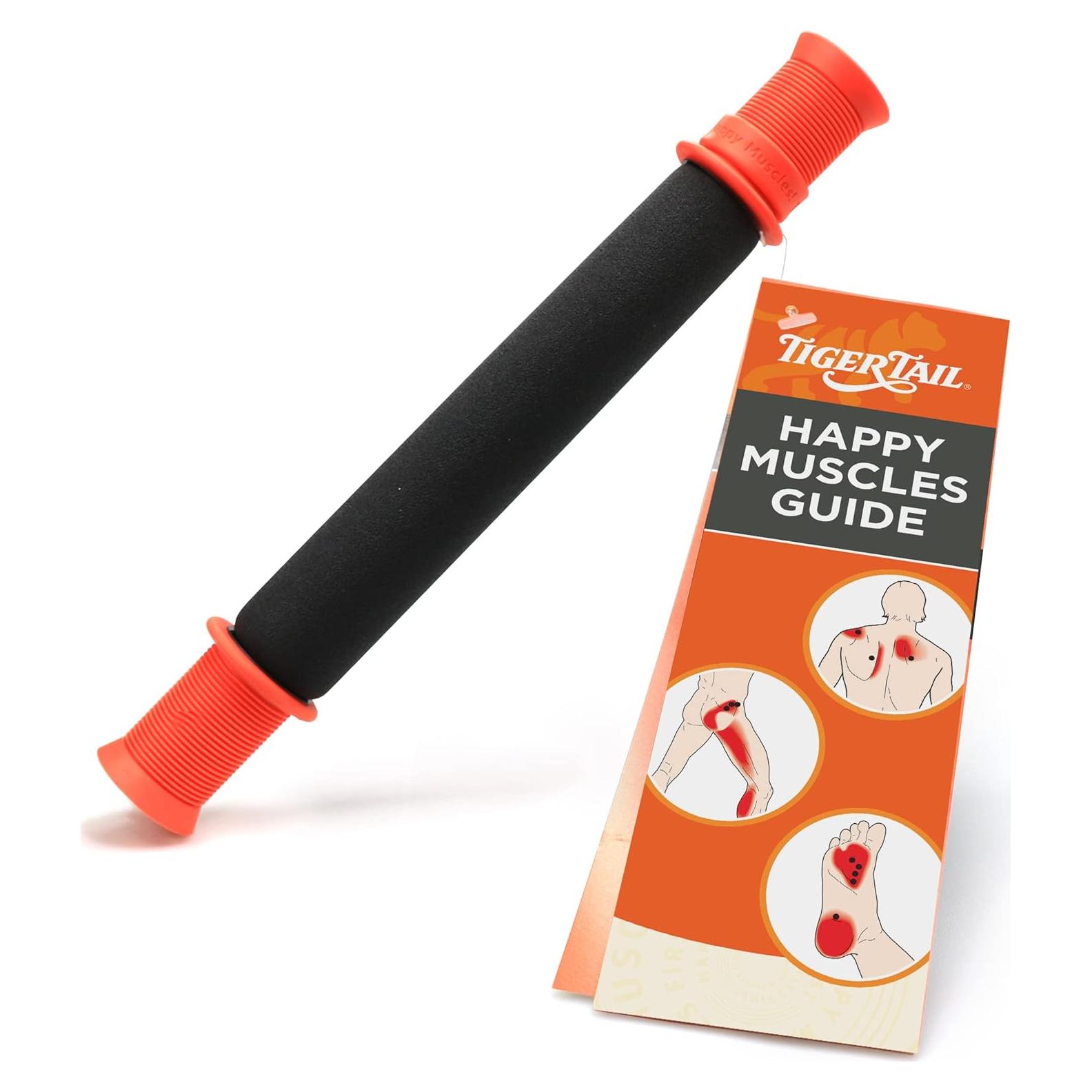 Rodillo de Masaje Tiger Tail 28cm - Alivio Muscular Portátil