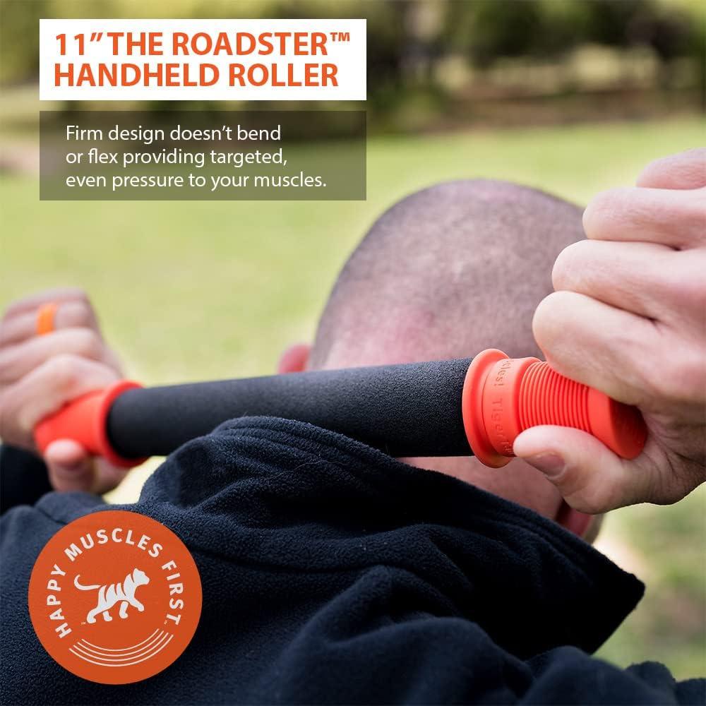 Rodillo de Masaje Tiger Tail 28cm - Alivio Muscular Portátil