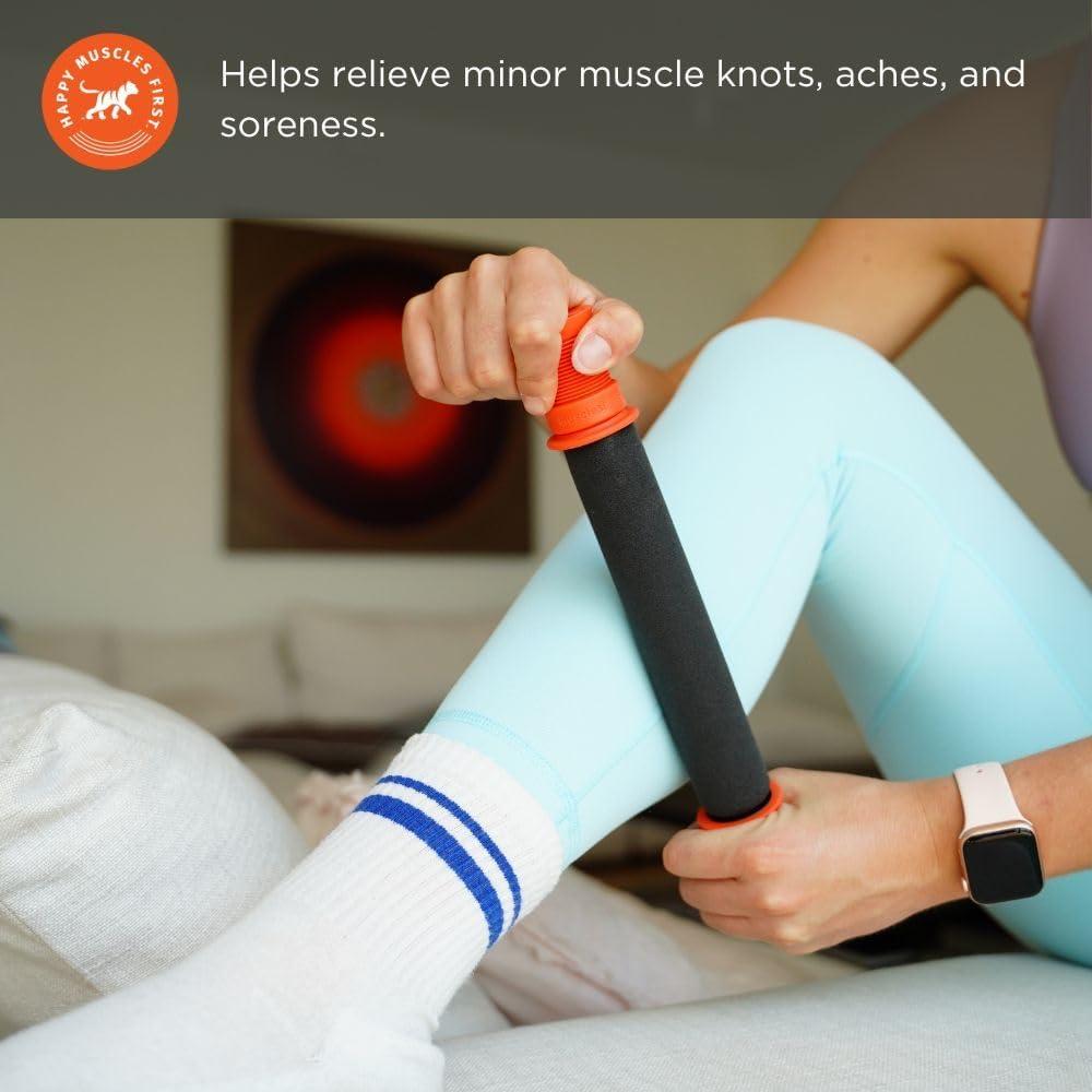 Rodillo de Masaje Tiger Tail 28cm - Alivio Muscular Portátil