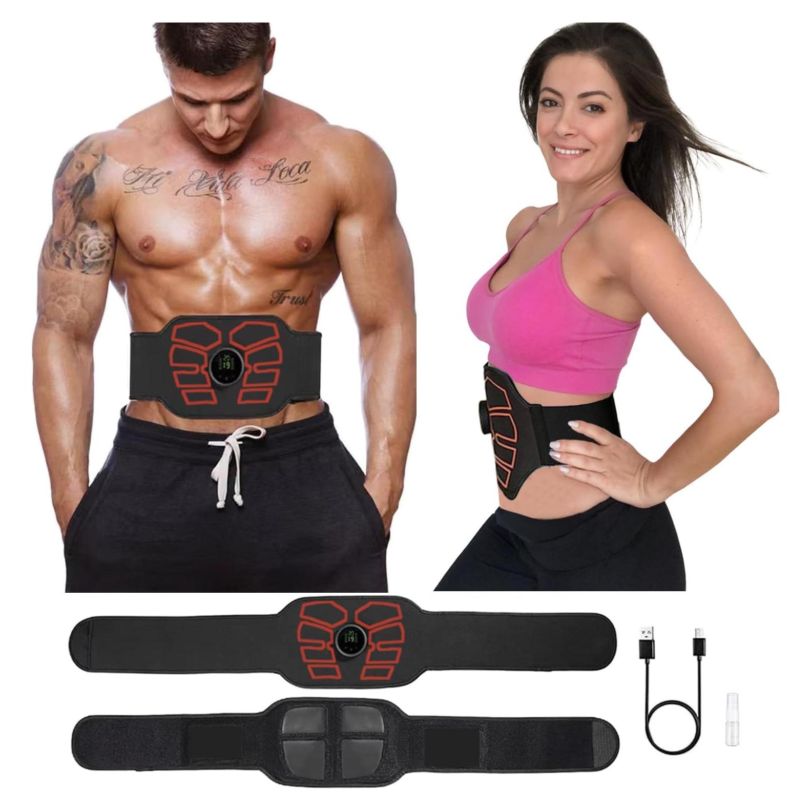 Estimulador Muscular EMS eAnjoy MH-1038 para Abdominales