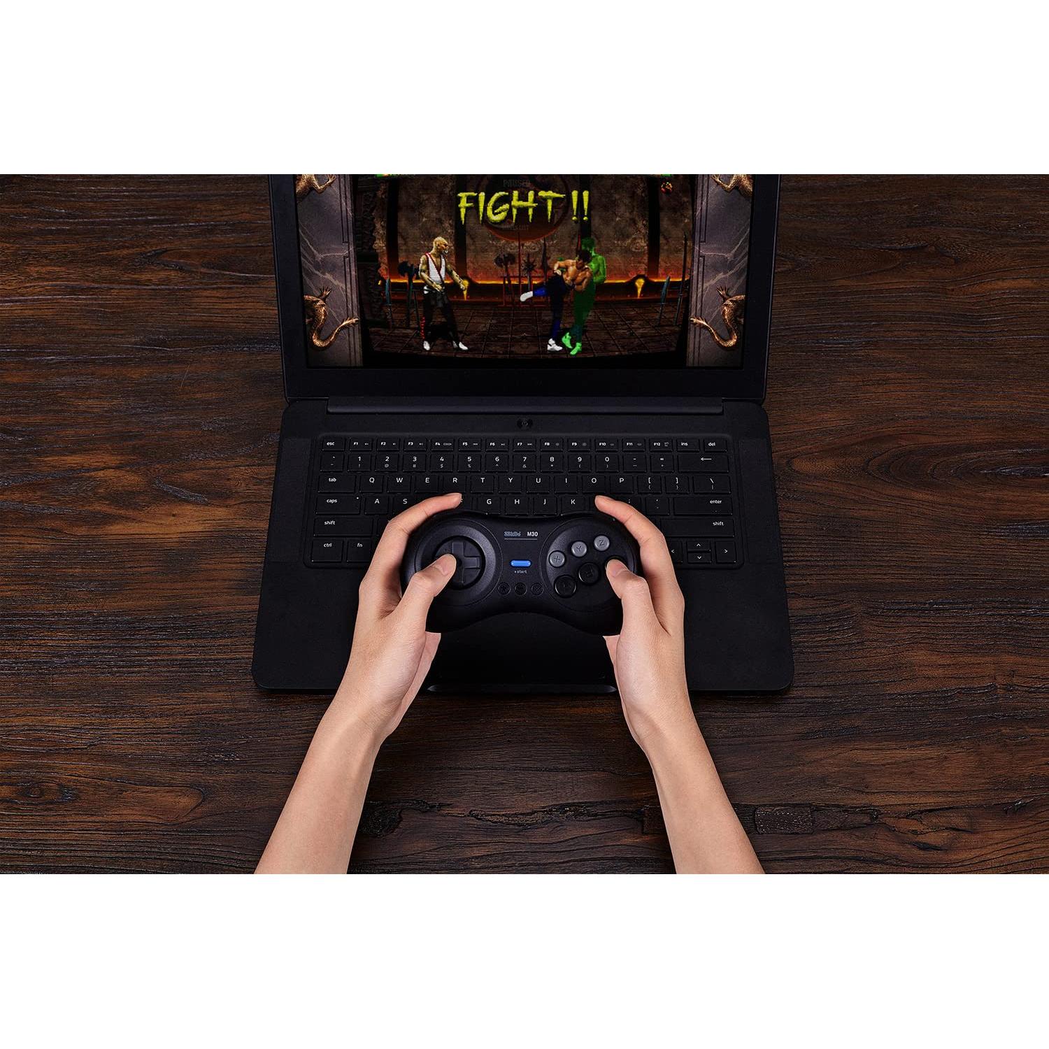 Controlador Inalámbrico Bluetooth 8Bitdo M30 Retro Sega Genesis