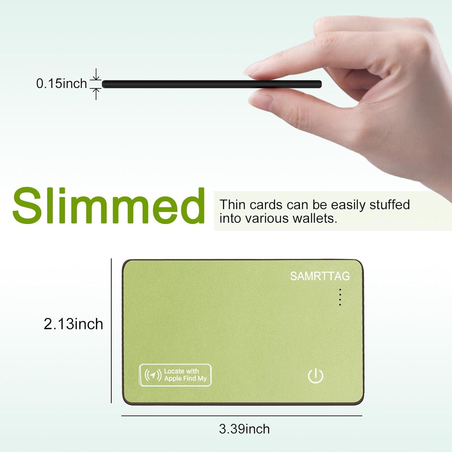 Tarjeta de seguimiento SMART LB para billetera - Verde, Bluetooth