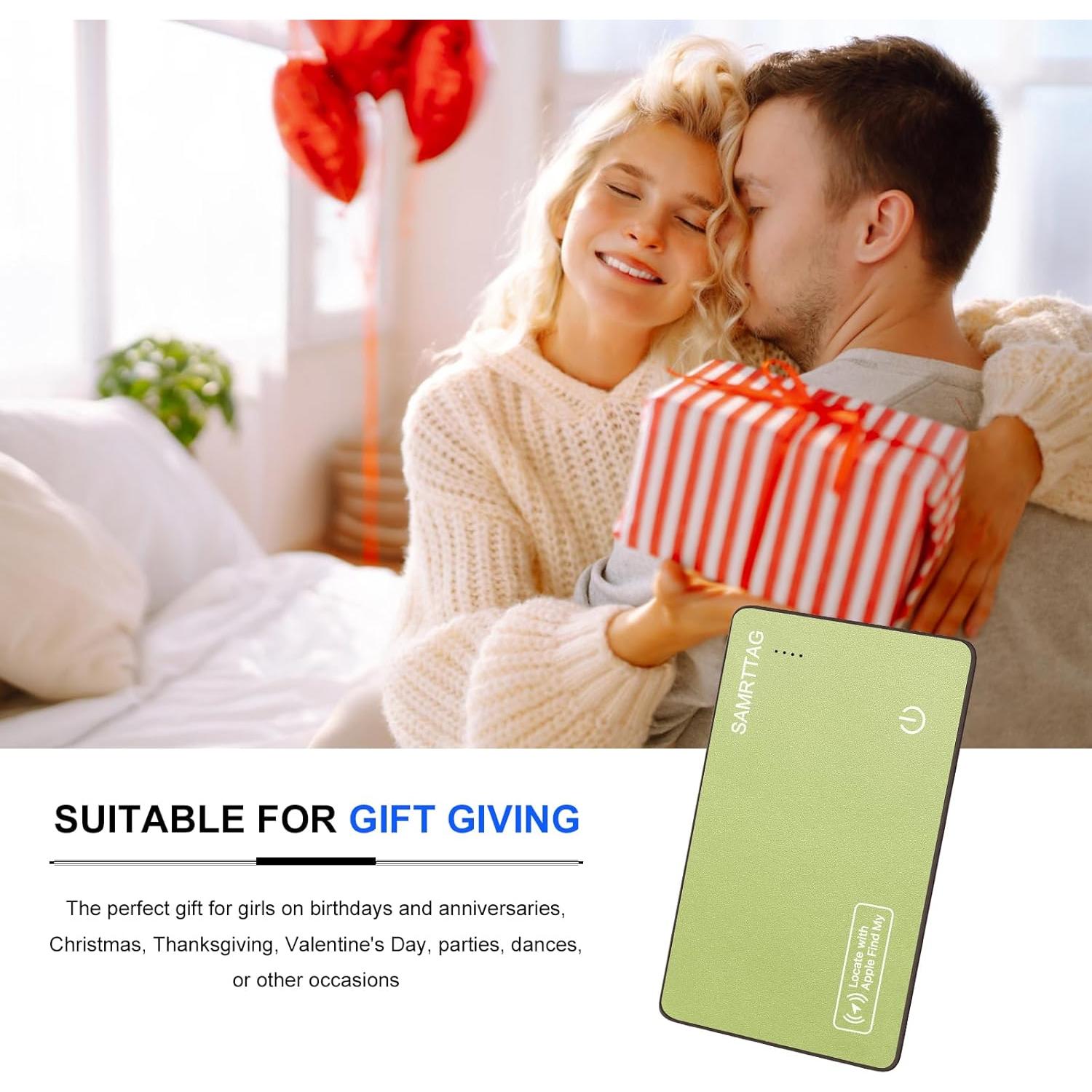 Tarjeta de seguimiento SMART LB para billetera - Verde, Bluetooth