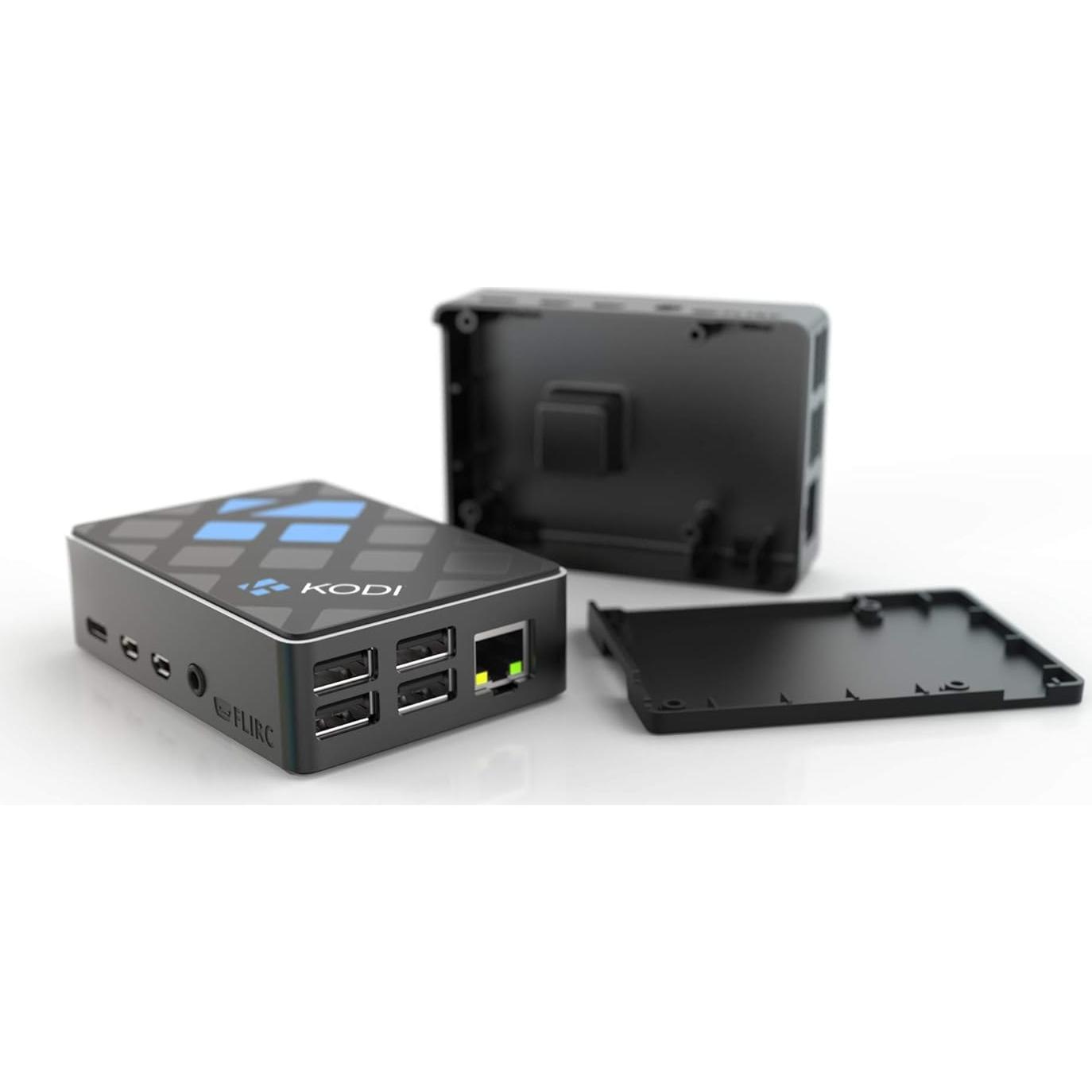 Caja Flirc para Raspberry Pi 4 - Edición Kodi, Aluminio