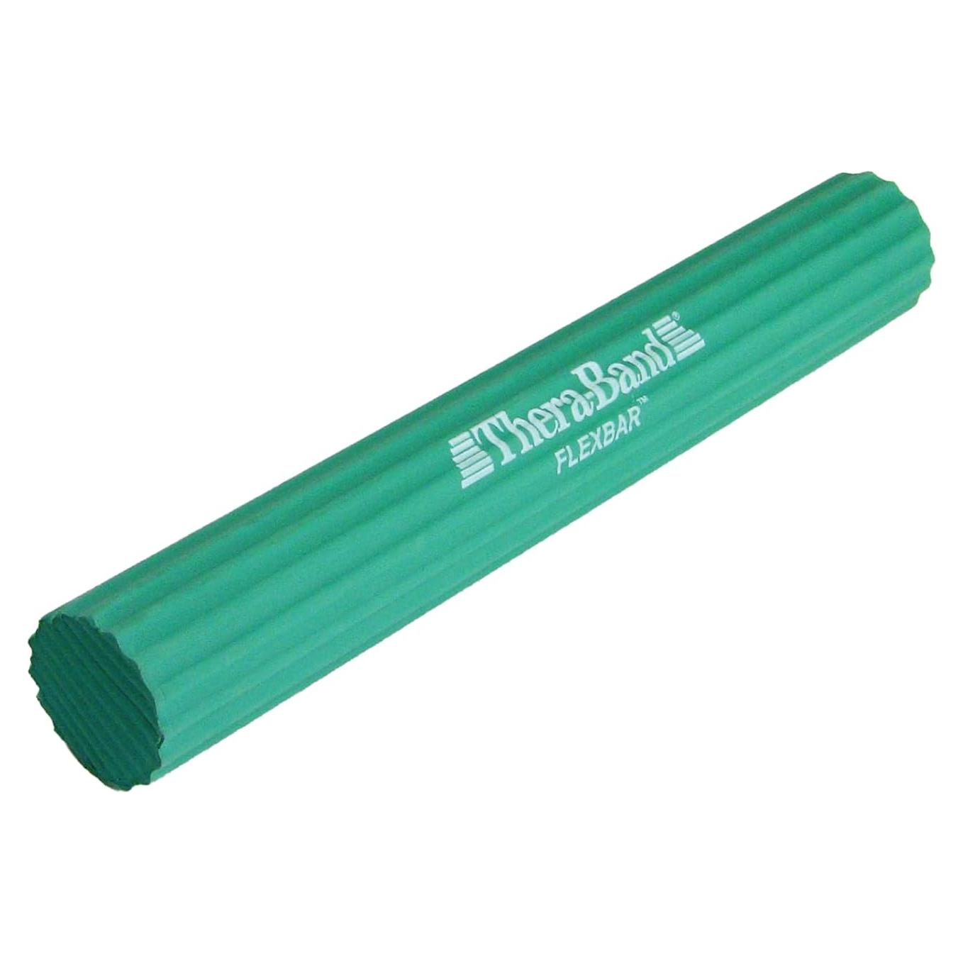 Barra de Terapia THERABAND FlexBar Verde Mediana 30.48cm