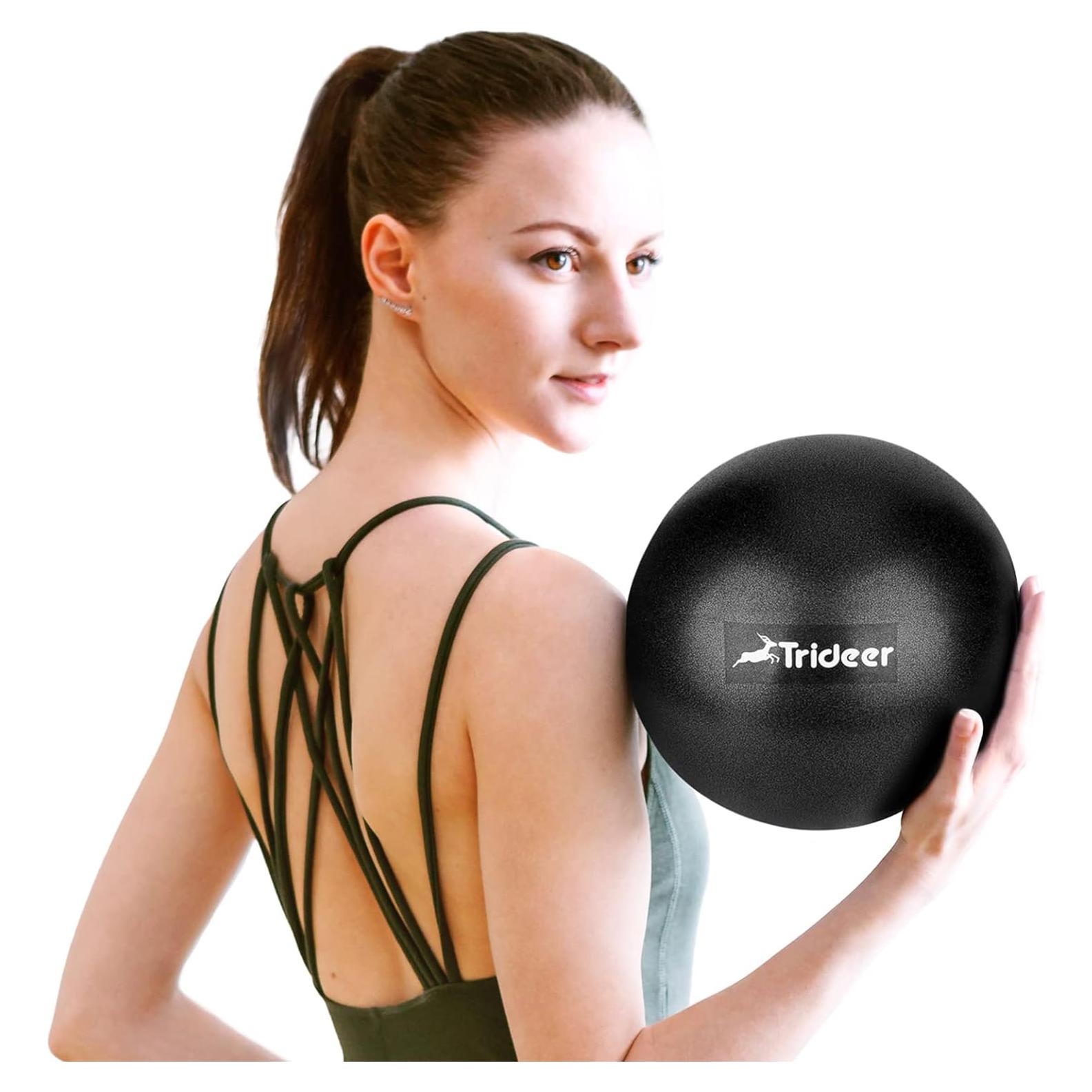 Bola de Pilates Trideer 22.86 cm Antideslizante para Ejercicio