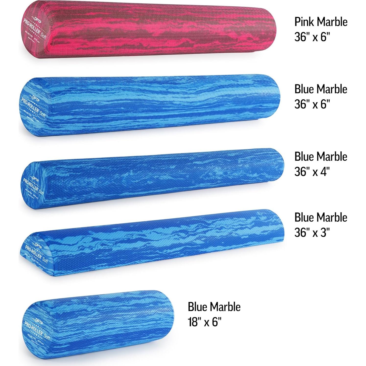 Rodillo de Espuma Suave OPTP PRO-ROLLER 45.72 cm Azul