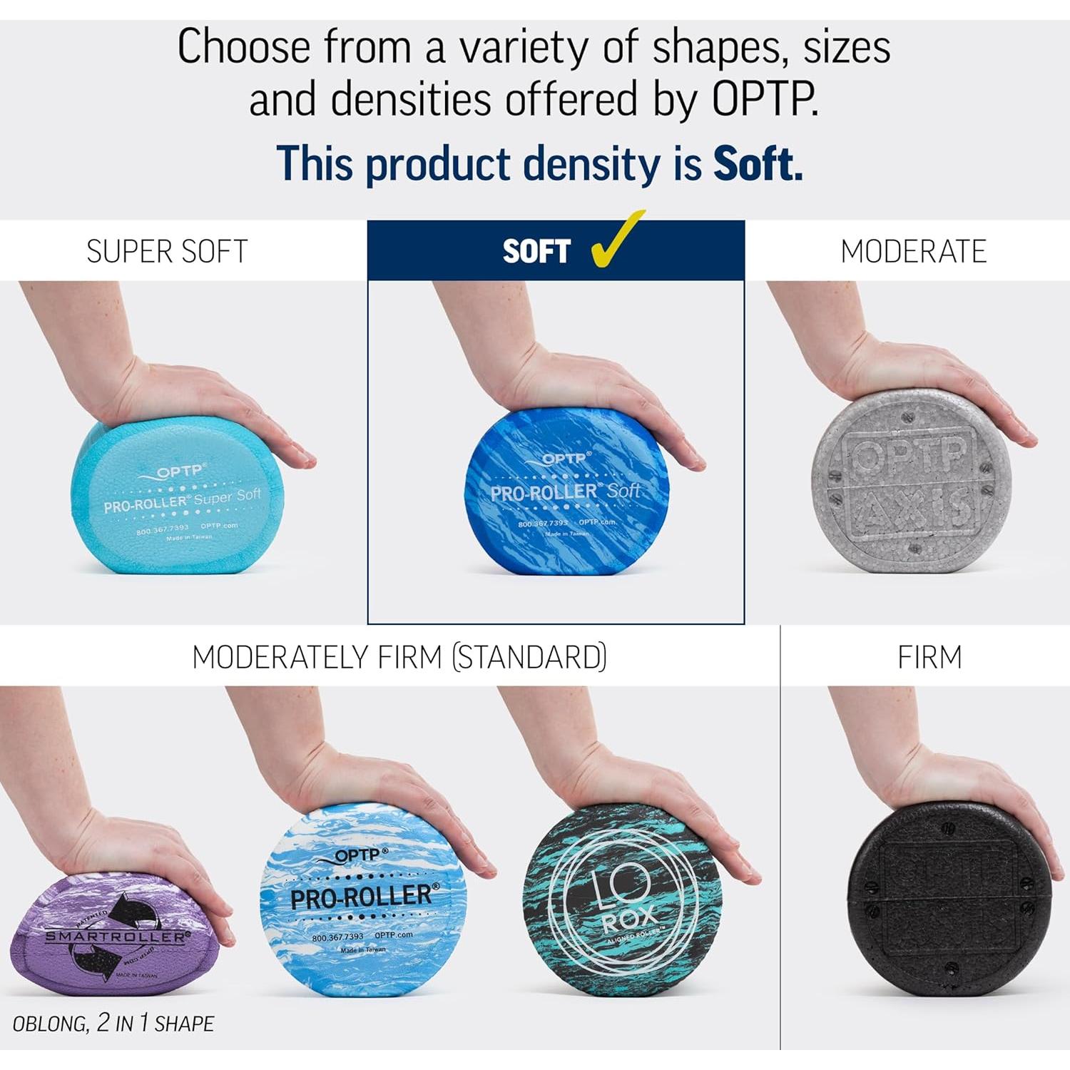 Rodillo de Espuma Suave OPTP PRO-ROLLER 45.72 cm Azul