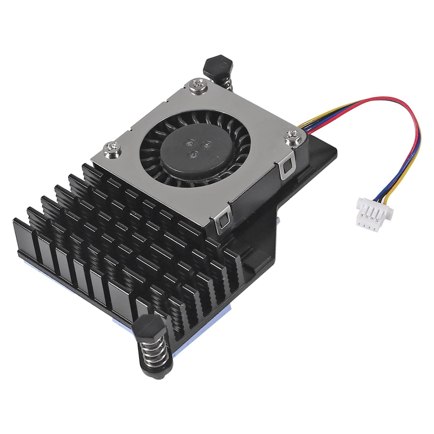 Ventilador Activo Refrigerador DORHEA para Raspberry Pi 5 - Negro