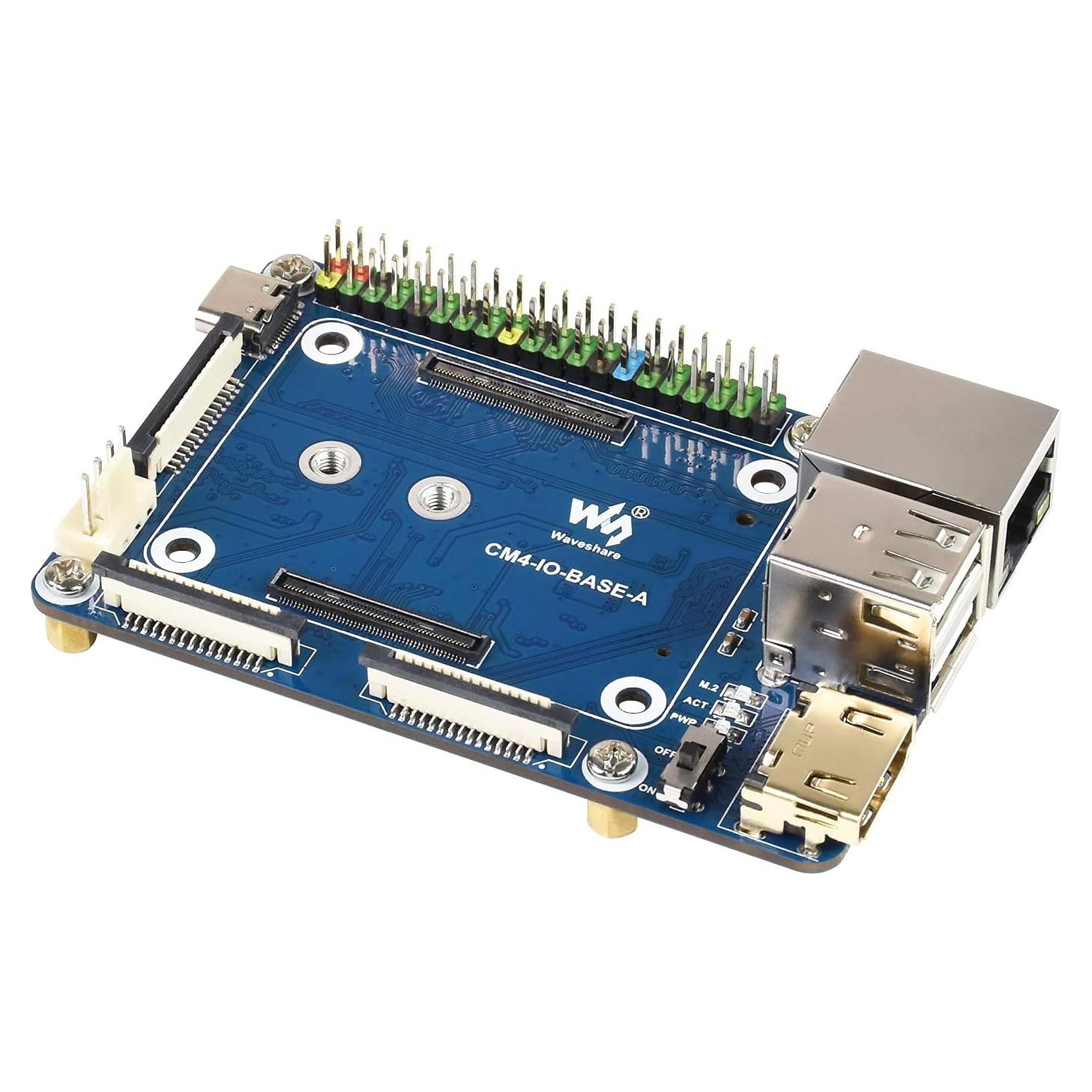 Mini Base Board para Raspberry Pi CM4 Waveshare - Conector GPIO 40PIN