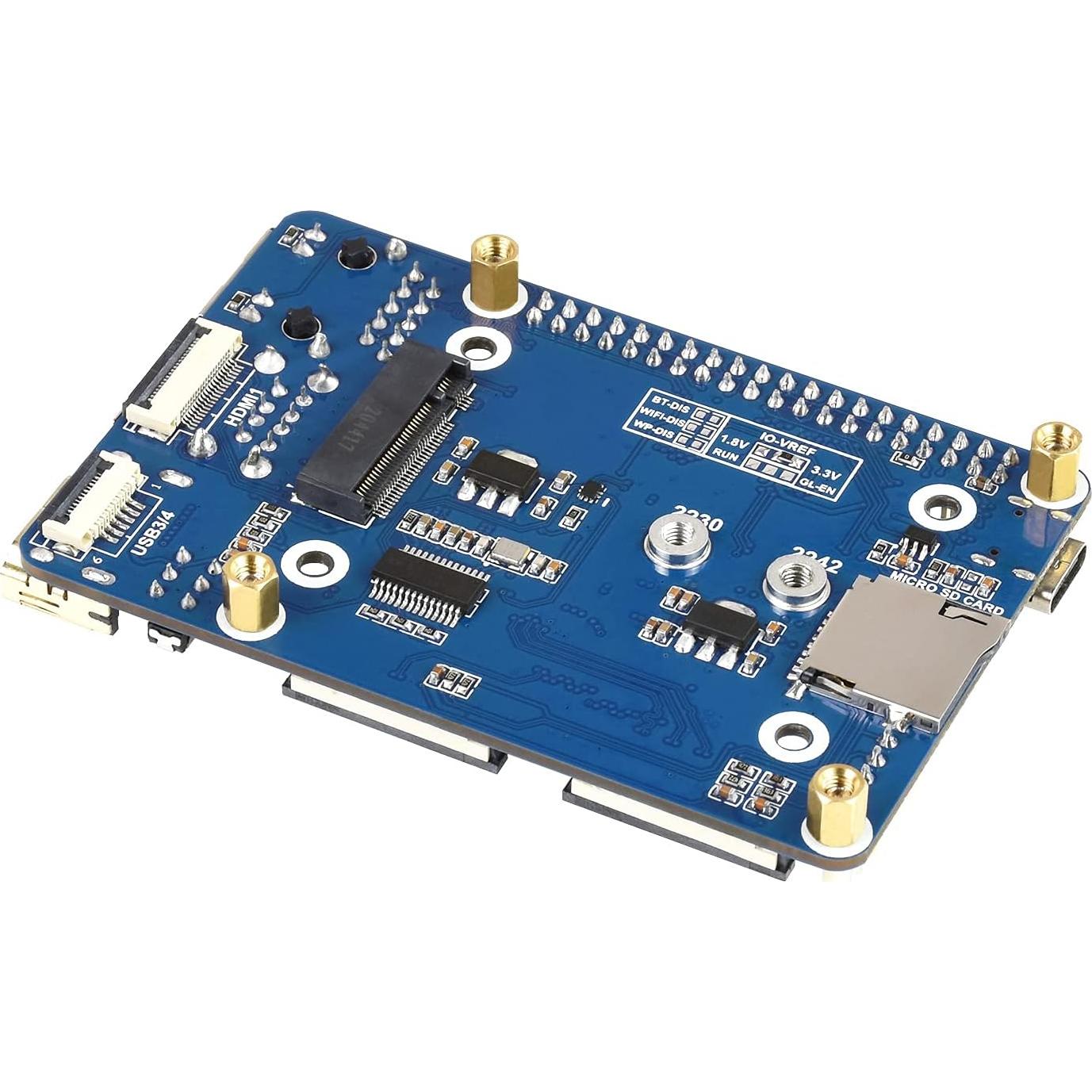Mini Base Board para Raspberry Pi CM4 Waveshare - Conector GPIO 40PIN