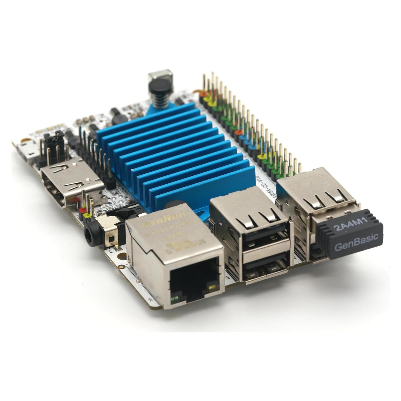 Placa Base Libre Computer Le Potato 2GB WiFi 4 con Disipador