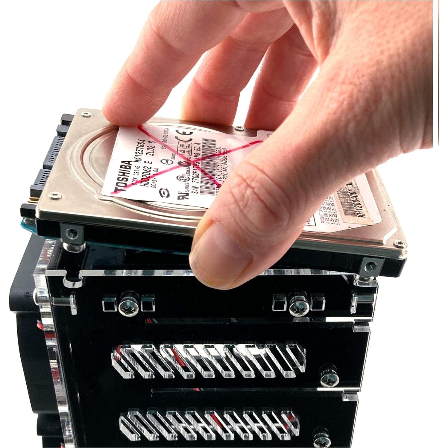 Caja de Ventilación C4Labs Bramble para Raspberry Pi 4B y 3B+