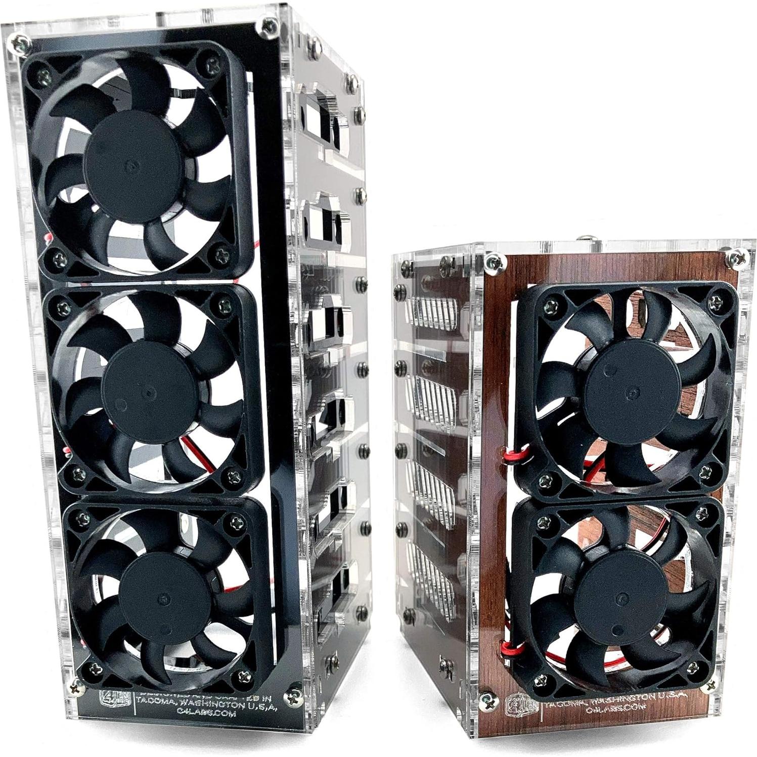 Caja de Ventilación C4Labs Bramble para Raspberry Pi 4B y 3B+