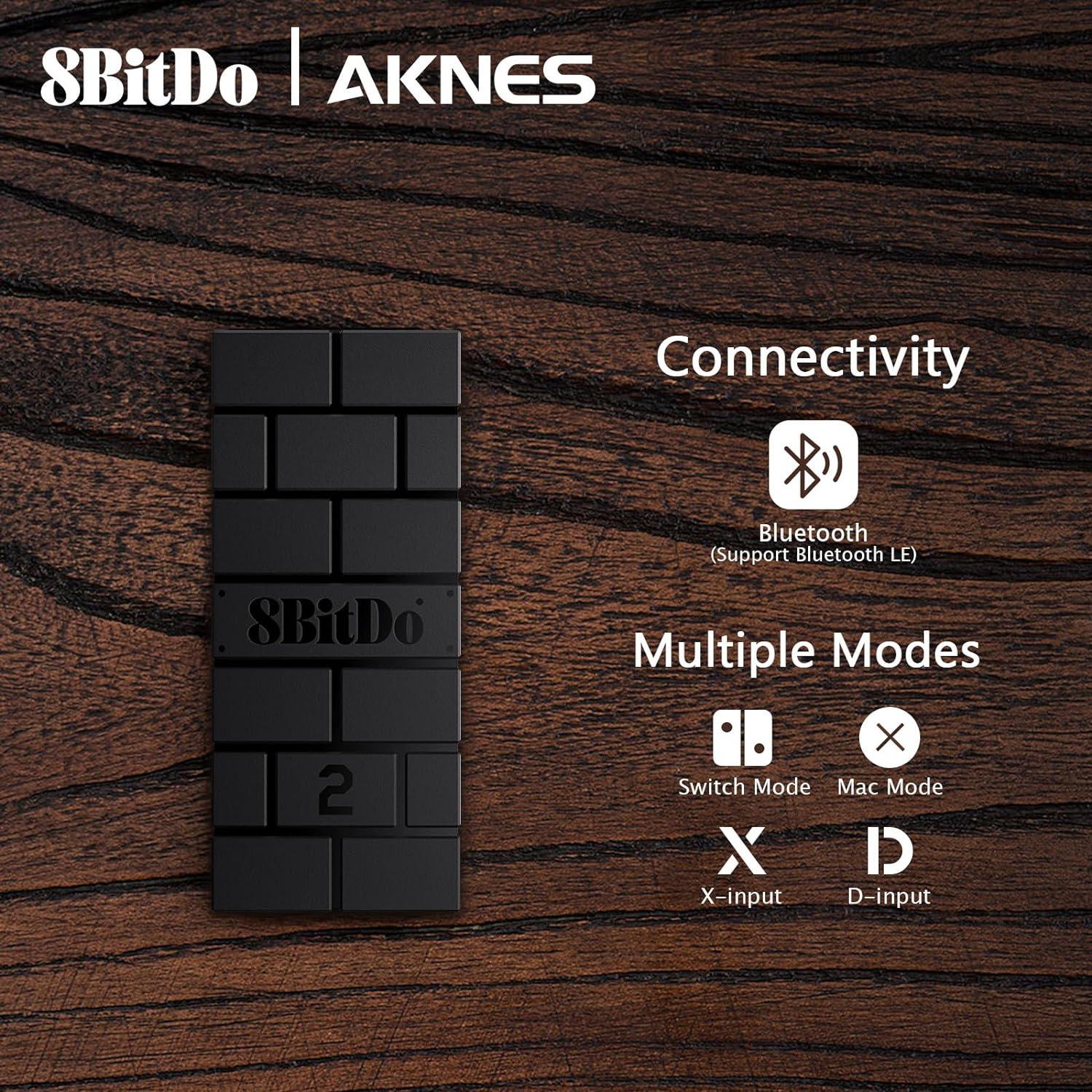 Adaptador Inalámbrico USB 8BitDo para Controladores PS5, Switch