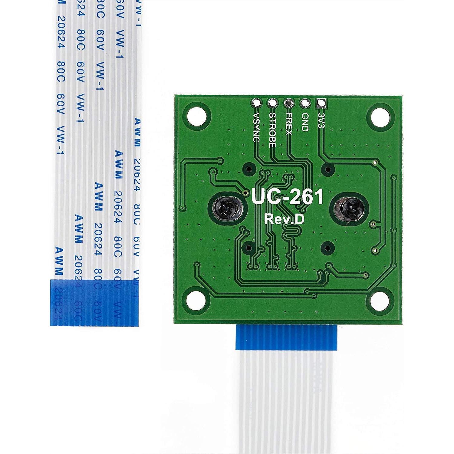 Módulo de Cámara Arducam CS Mount para Raspberry Pi 5, 5MP