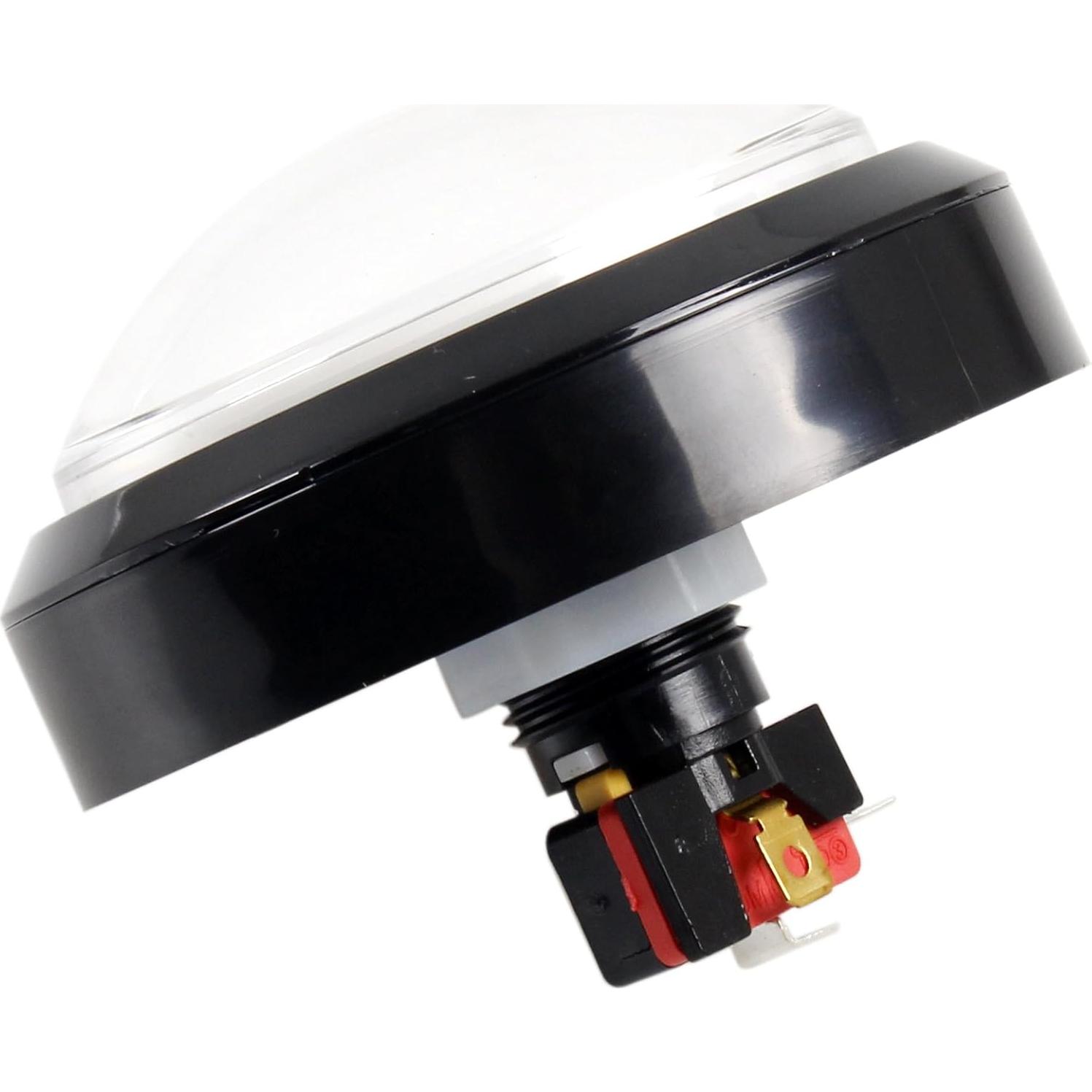 Botón de Arcade LED 100mm EG STARTS Blanco para DIY