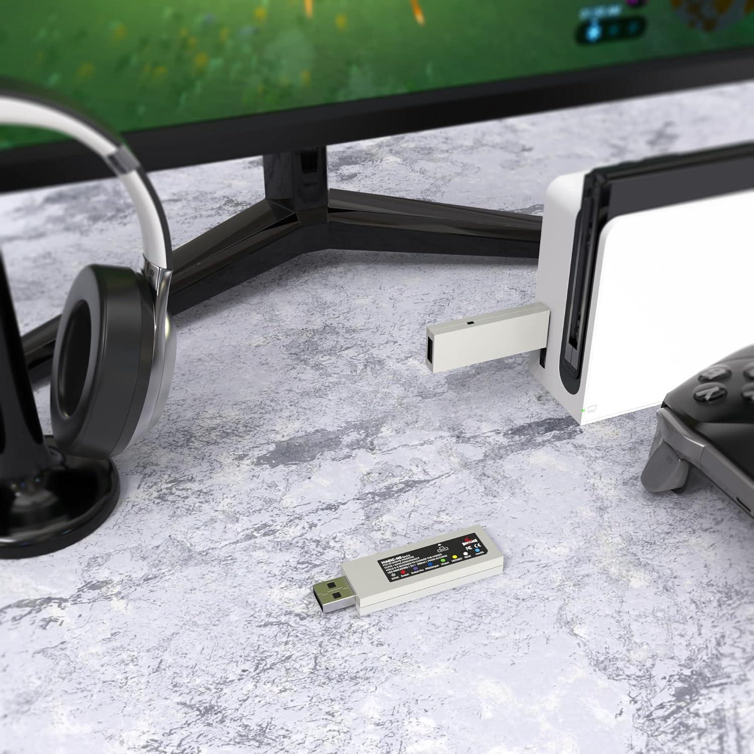 Adaptador Inalámbrico Bluetooth USB MAYFLASH MAGIC-NS para Switch y PC