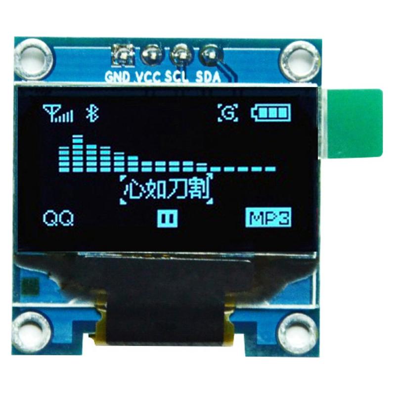 Pantalla OLED 0.96" HiLetgo SSD1306 128x64 I2C Azul